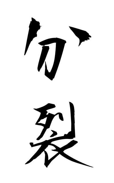 b30116分裂ぶんれつ Division