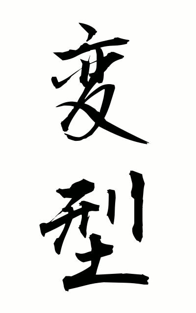 h40129変型へんけい Deformity