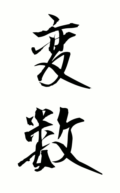 h40164変数へんすう Variable
