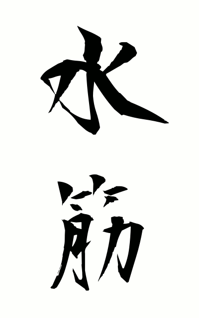 m20034水筋みずすじ Stream