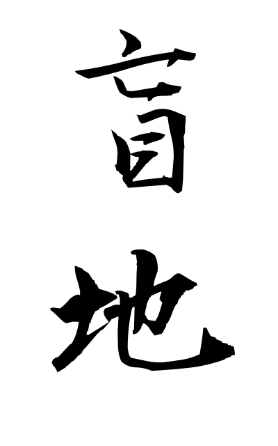 m40272盲地めくらじ Blindness place