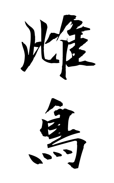 m40303雌鳥めどり Hen