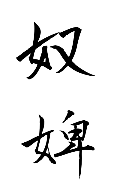 n30006奴婢ぬひ Servant