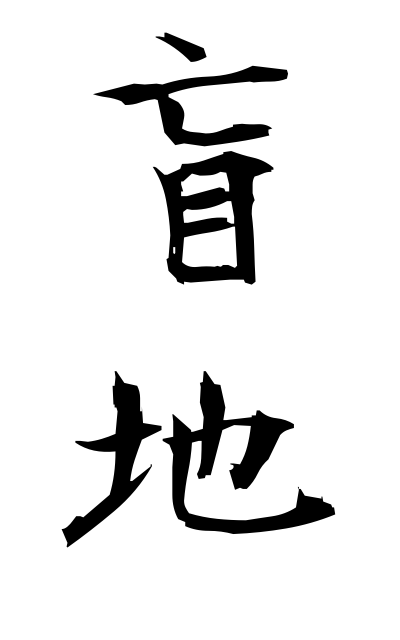 m40272盲地めくらじ Blindness place