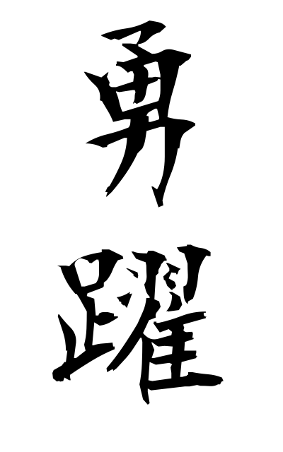 y30143勇躍ゆうやく High spirit