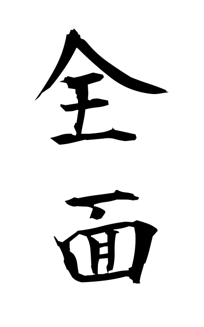 z40181全面ぜんめん The entire surface